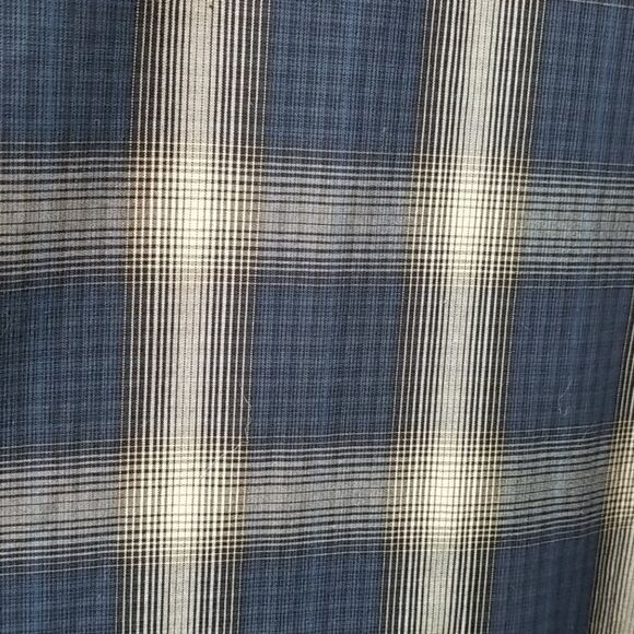🎁5/$25 Pronto Uomo Shirt Men's Size 2 XL Non-Iron Long Sleeved Plaid Button Up - Picture 6 of 6
